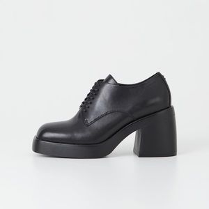 NIB Vagabond Brooke Lace Up Platform Ankle Boot Loafer